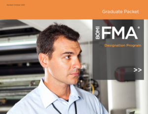 BOMI FMA Graduate Packet cover