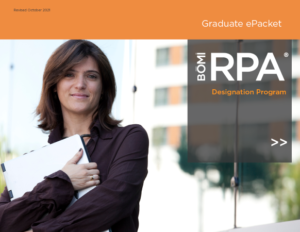 BOMI RPA Graduate Packet cover