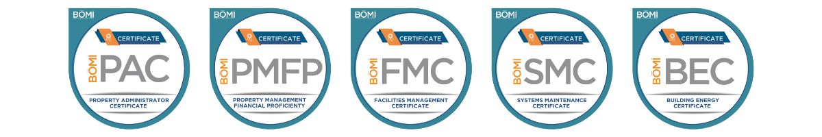 BOMI Certificate Badges 1